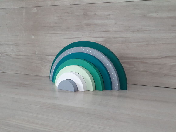 Arco Íris de Mesa em mdf - Cores Personalizadas