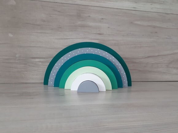Arco Íris de Mesa em mdf - Cores Personalizadas