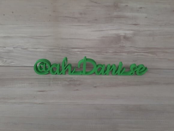 Arroba @Personalizado - peça de mesa em mdf