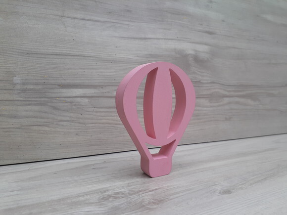 Balão de Mesa em mdf - Decoração Infantil - 10 cm