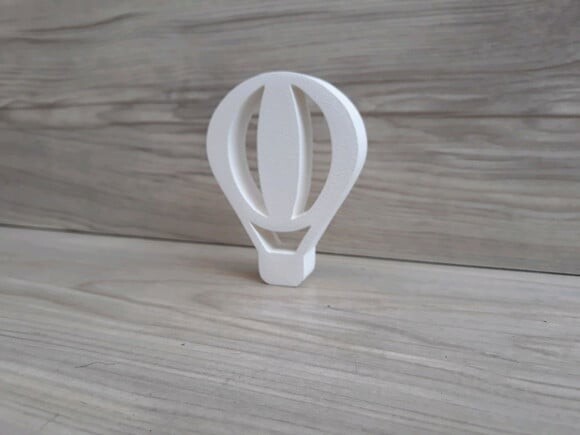 Balão de Mesa em mdf - Decoração Infantil - 8 cm