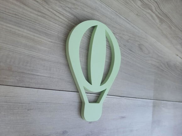Balão em mdf - Decoração de Parede