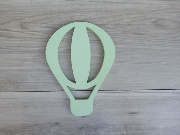 Balão em mdf - Decoração de Parede