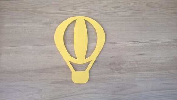 Balão em mdf - Decoração de Parede