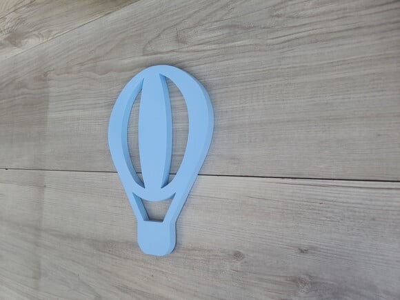Balão em mdf - Decoração de Parede