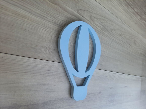 Balão em mdf - Decoração de Parede