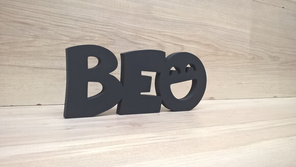 Be Happy - Seja Feliz - peça decorativa em mdf