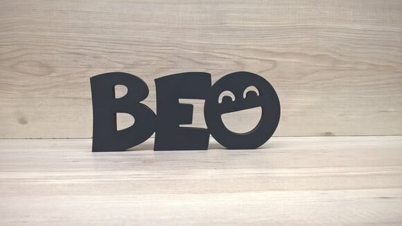 Be Happy - Seja Feliz - peça decorativa em mdf
