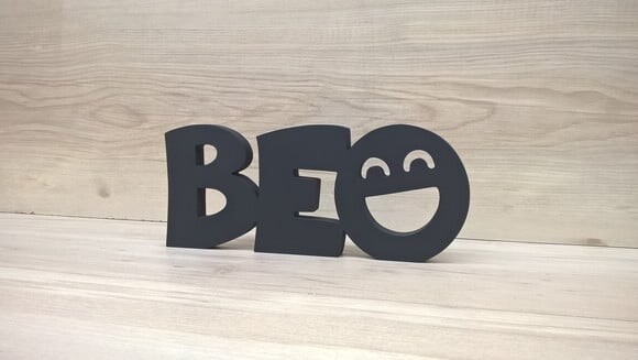 Be Happy - Seja Feliz - peça decorativa em mdf