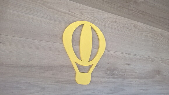 Balão em mdf - Decoração de Parede