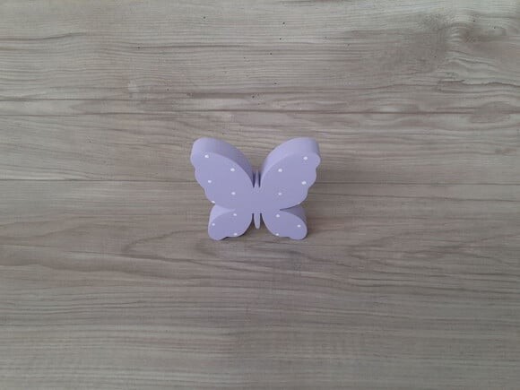 Borboleta de mesa em mdf