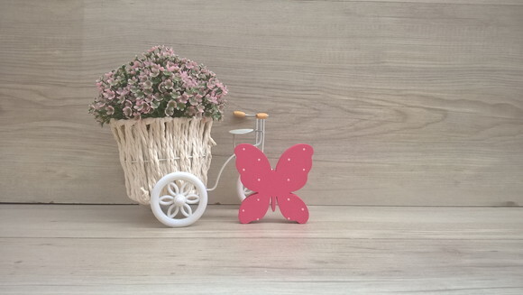 Borboleta de mesa em mdf