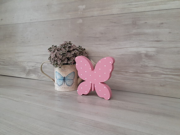 Borboleta De Mesa Em Mdf