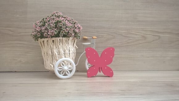 Borboleta de mesa em mdf