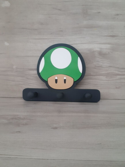 Cabideiro Super Mario - Cogumelo Vida
