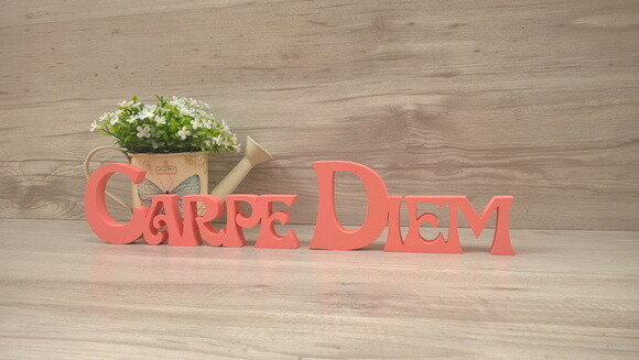 Carpe Diem - Letras Decorativas