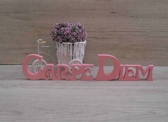 Carpe Diem - Letras Decorativas