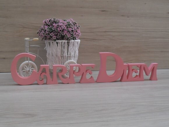 Carpe Diem - Letras Decorativas