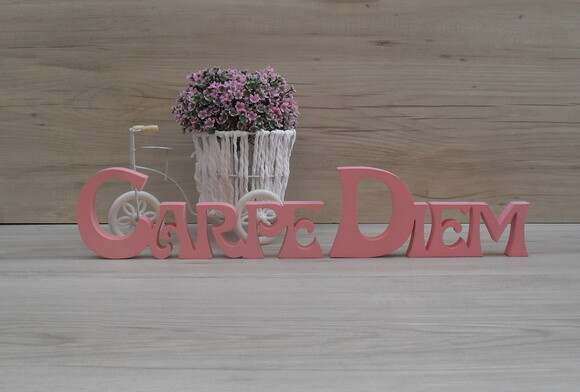 Carpe Diem - Letras Decorativas