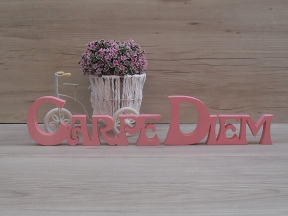 Carpe Diem - Letras Decorativas