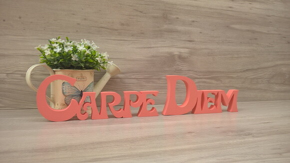Carpe Diem - Letras Decorativas