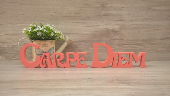 Carpe Diem - Letras Decorativas