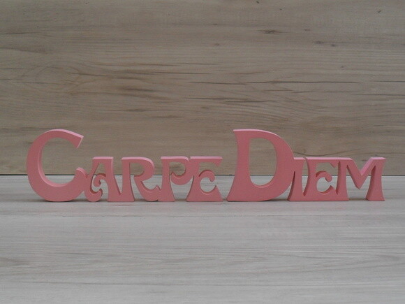 Carpe Diem - Letras Decorativas
