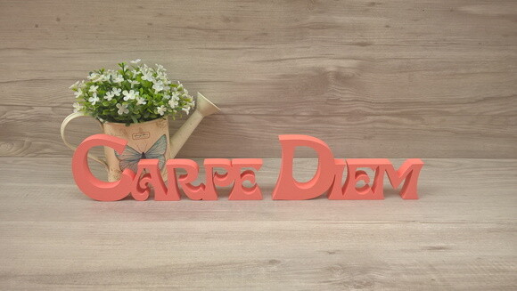 Carpe Diem - Letras Decorativas