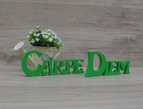 Carpe Diem - Letras Decorativas