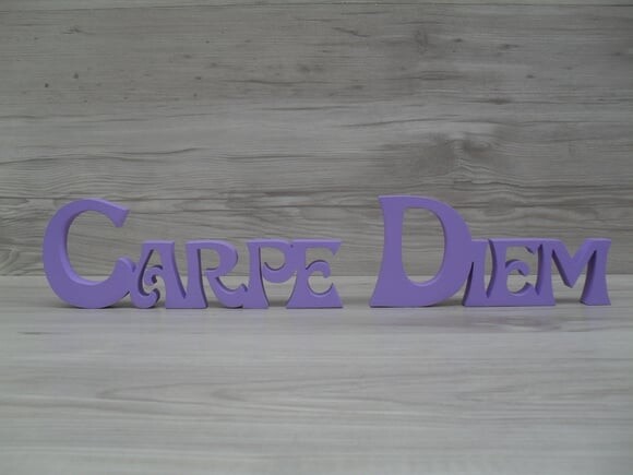 Carpe Diem - Letras Decorativas