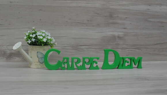 Carpe Diem - Letras Decorativas