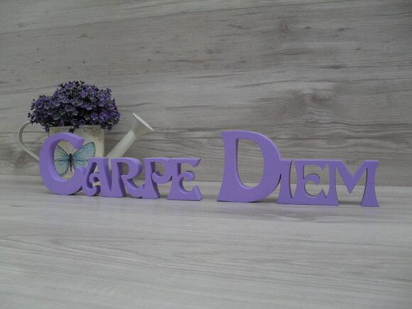 Carpe Diem - Letras Decorativas