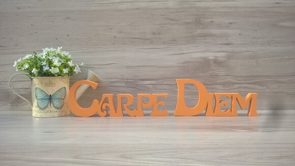 Carpe Diem - Letras Decorativas