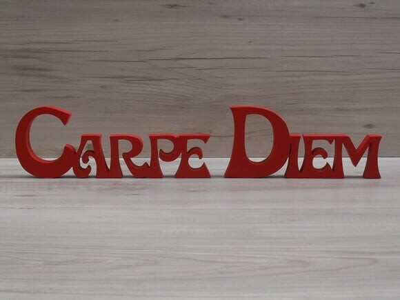 Carpe Diem - Letras Decorativas