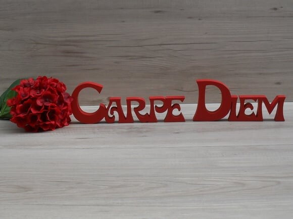 Carpe Diem - Letras Decorativas
