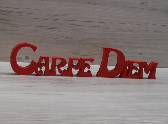Carpe Diem - Letras Decorativas