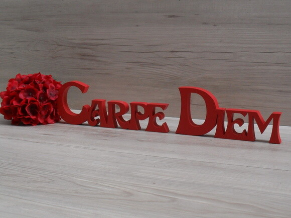 Carpe Diem - Letras Decorativas