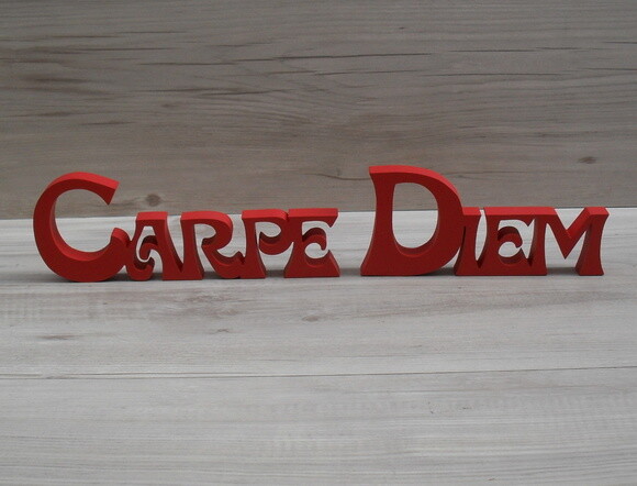 Carpe Diem - Letras Decorativas