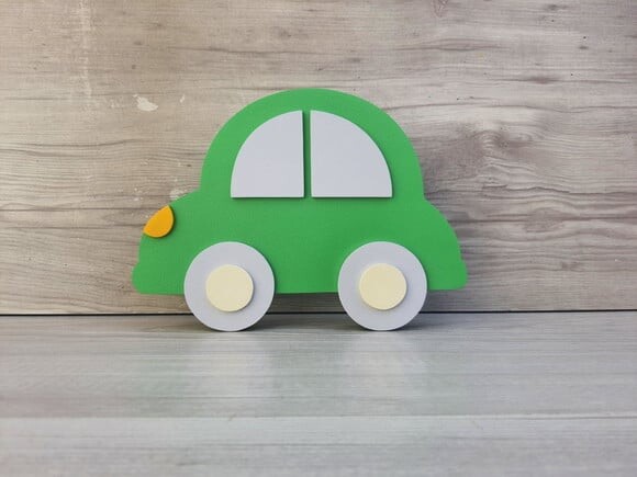 Carrinho Decorativo em mdf para Mesa - Fusca