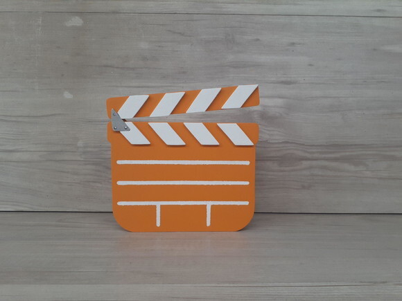 Claquete decorativa de mesa - MDF