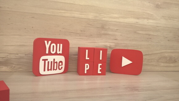 Combo Youtube - Nome em Cubos 4 Letras + Símbolos