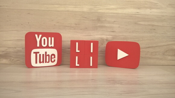 Combo Youtube - Nome em Cubos 4 Letras + Símbolos
