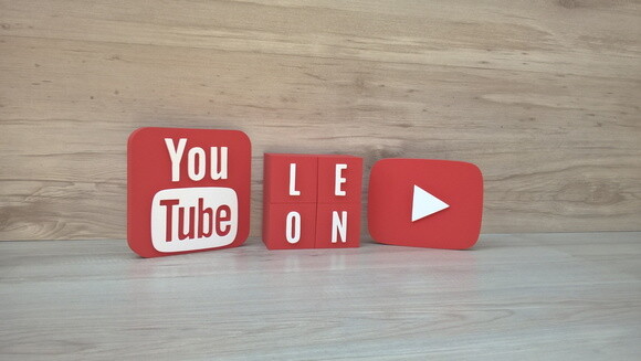 Combo Youtube - Nome em Cubos 4 Letras + Símbolos