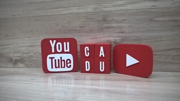 Combo Youtube - Nome em Cubos 4 Letras + Símbolos