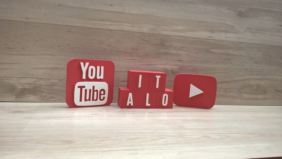Combo Youtube - Nome em Cubos 5 Letras + Símbolos