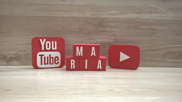 Combo Youtube - Nome em Cubos 5 Letras + Símbolos