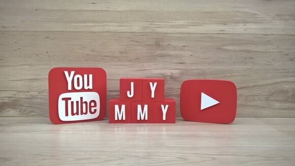 Combo Youtube - Nome em Cubos 5 Letras + Símbolos
