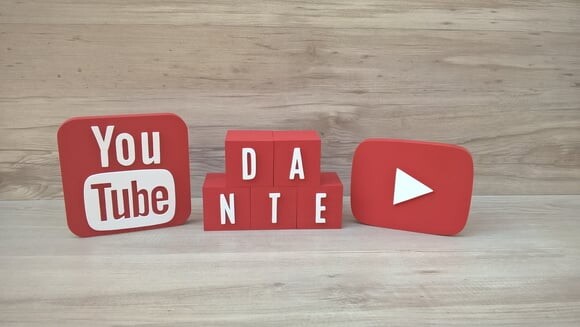 Combo Youtube - Nome em Cubos 5 Letras + Símbolos