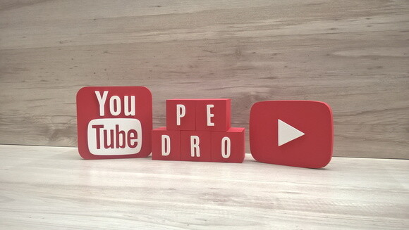Combo Youtube - Nome em Cubos 5 Letras + Símbolos