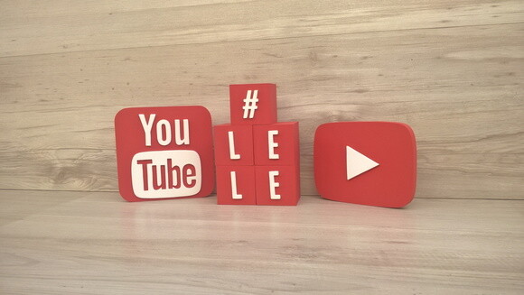 Combo Youtube - Nome em Cubos 5 Letras + Símbolos